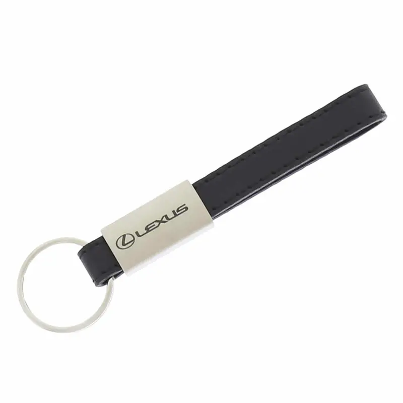 Lexus Leather Strap Keychain (Black) 2