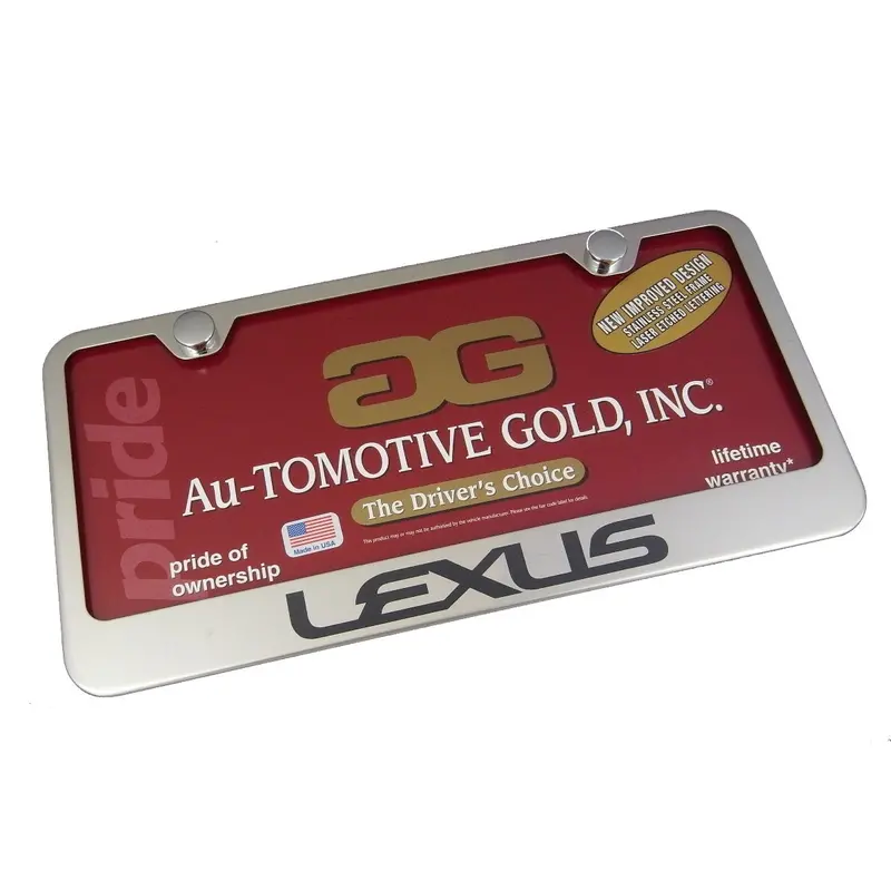 Lexus License Plate Frame (Chrome) 1