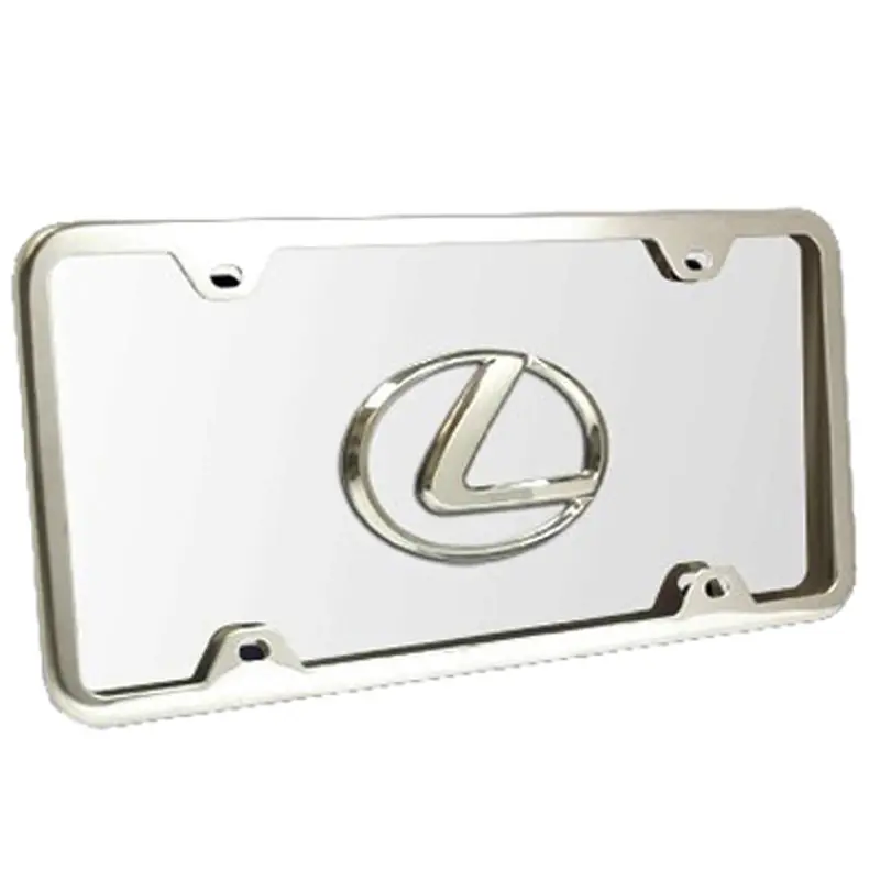 Lexus Logo License Plate Kit (Chrome) 1