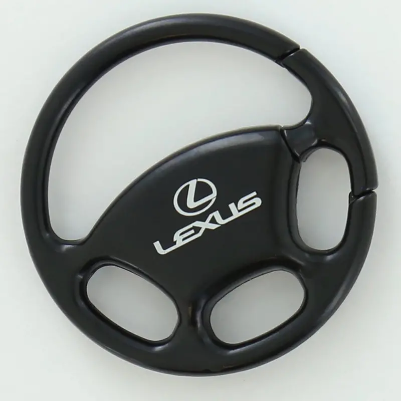 Lexus Steering Wheel Key Ring (Black) 1