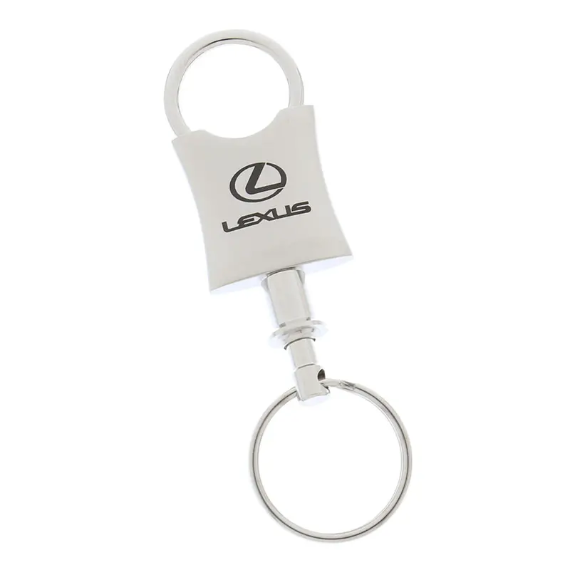 Lexus Valet Keychain (Brushed Chrome) 1