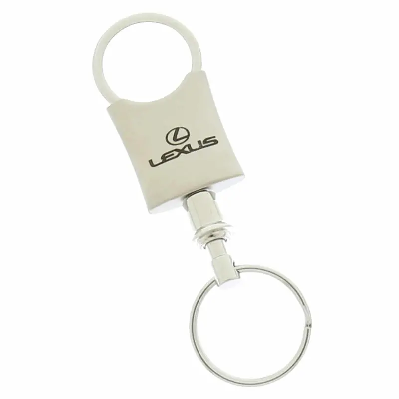 Lexus Valet Keychain (Brushed Nickel) 1