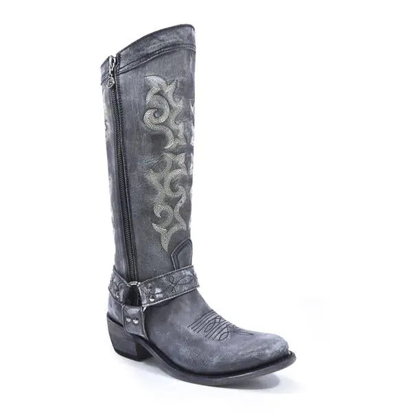 Liberty Black Boots Vintage Grafito Tall Women's Boots 2
