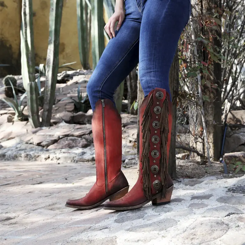 Liberty Black Res Vegas Rojo Boots 1