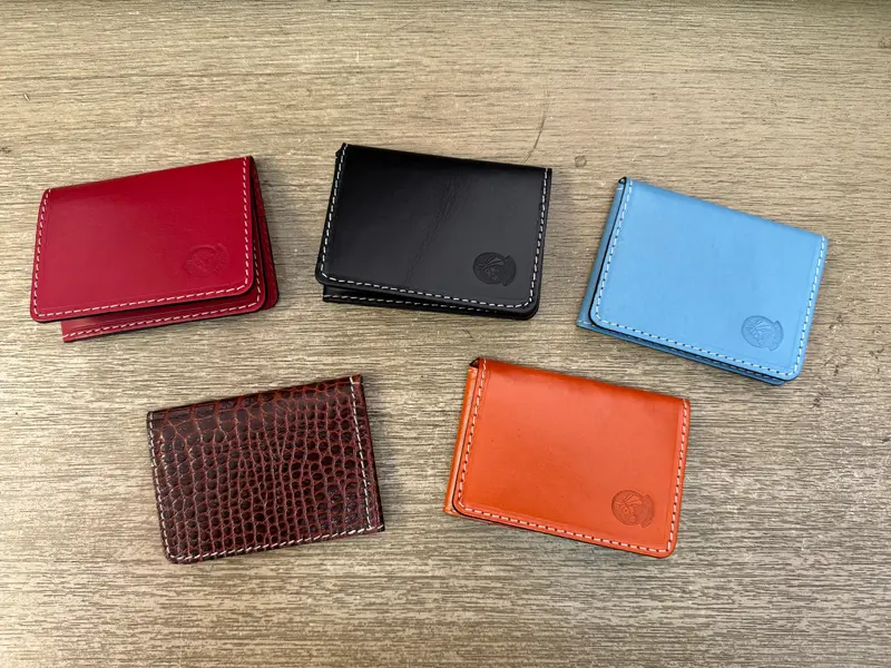 Lilo Collections Trio Leather Card Case Tri Fold 1