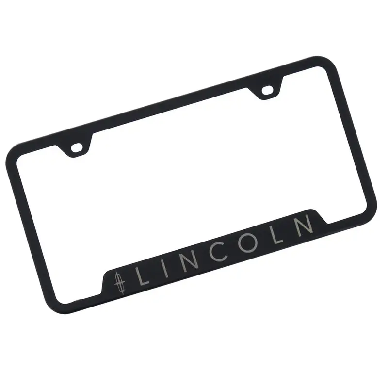 Lincoln License Plate Frame (Black) 1