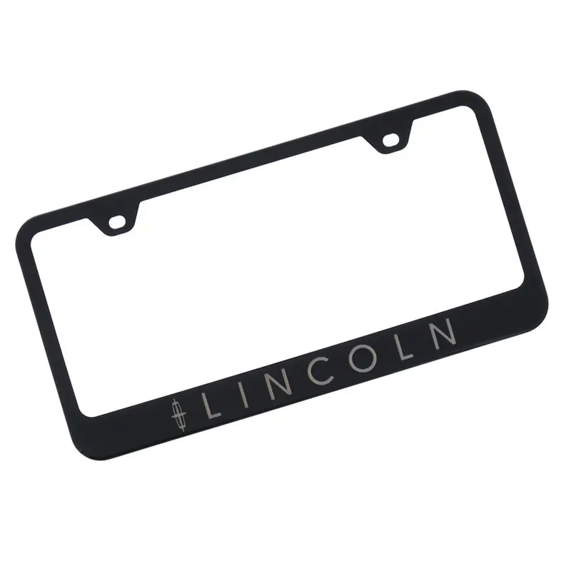 Lincoln License Plate Frame (Black) 1