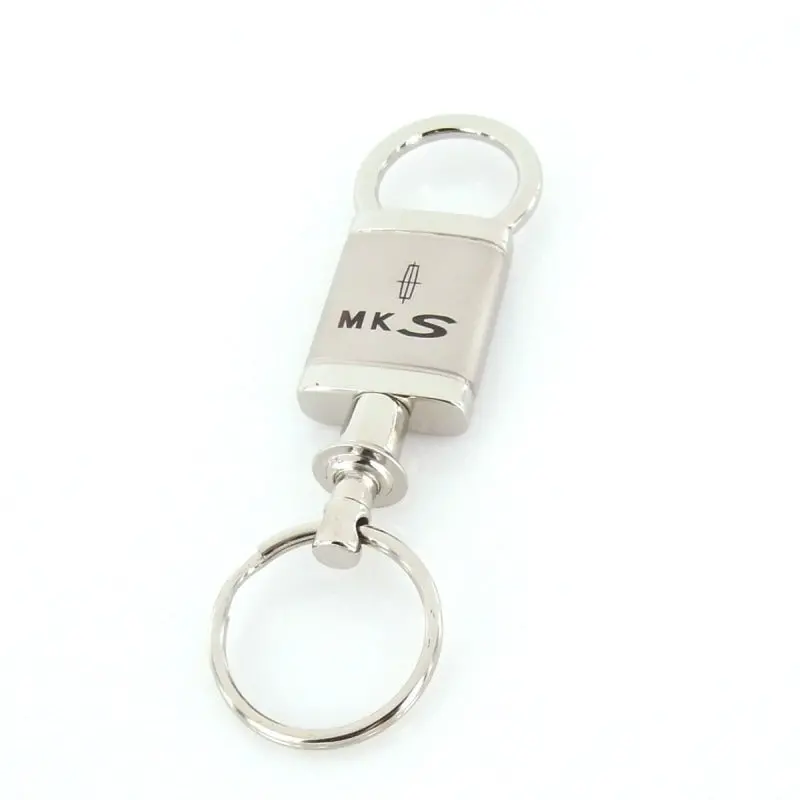 Lincoln Mks Satin Valet Keychain (Chrome) 1