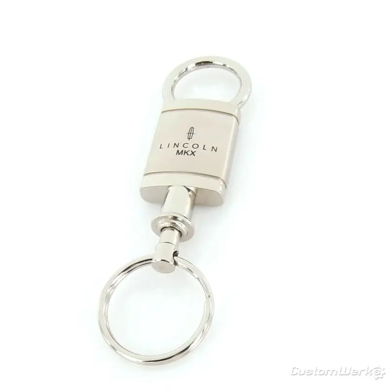 Lincoln Mkx Satin Valet Keychain (Chrome) 1