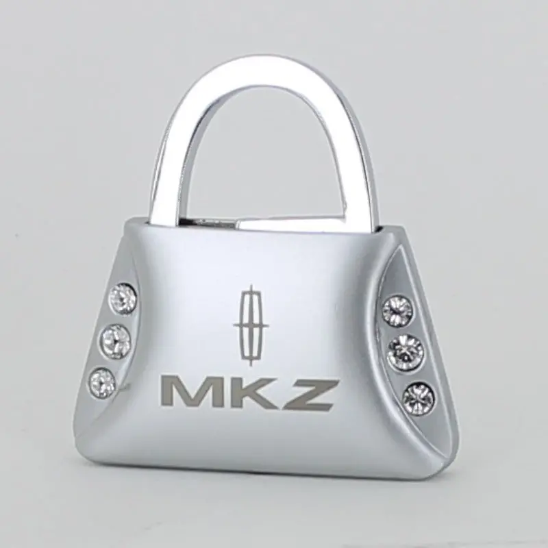 Lincoln Mkz Purse Shape Keychain (Chrome) 1