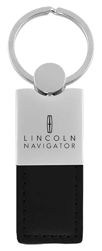 Lincoln Navigator Leather Key Ring (Black) 1