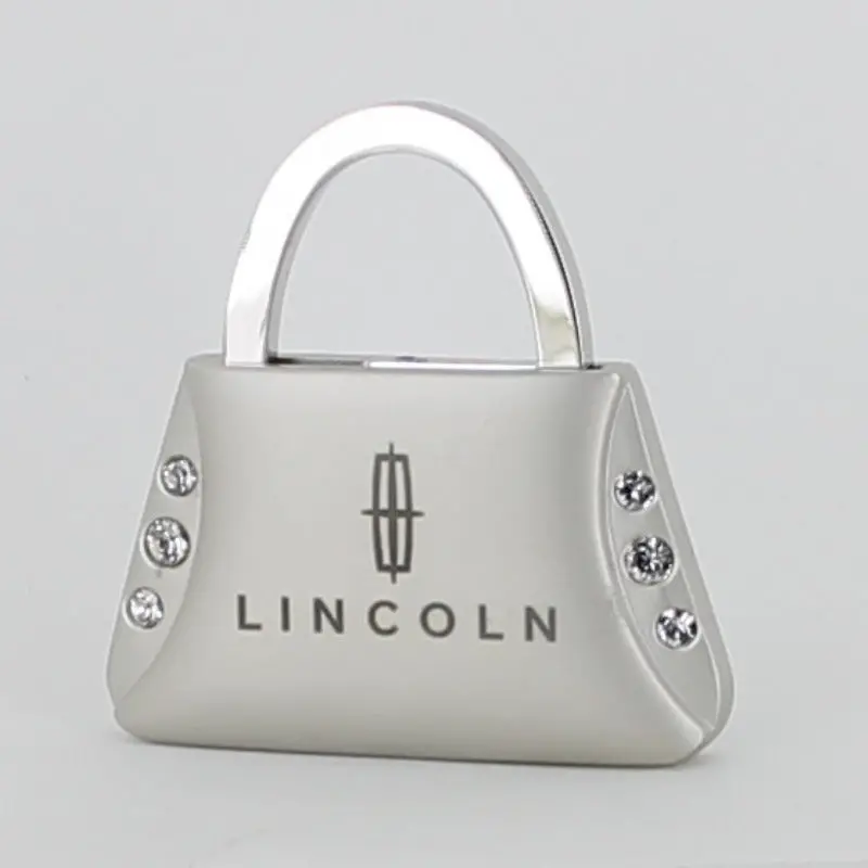 Lincoln Purse Shape Keychain (Chrome) 1