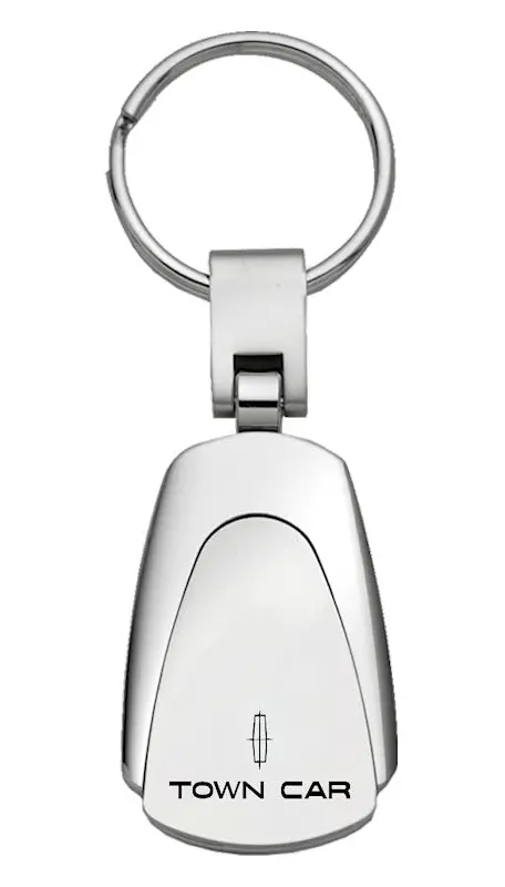 Lincoln Towncar Tear Drop Keychain (Chrome) 1