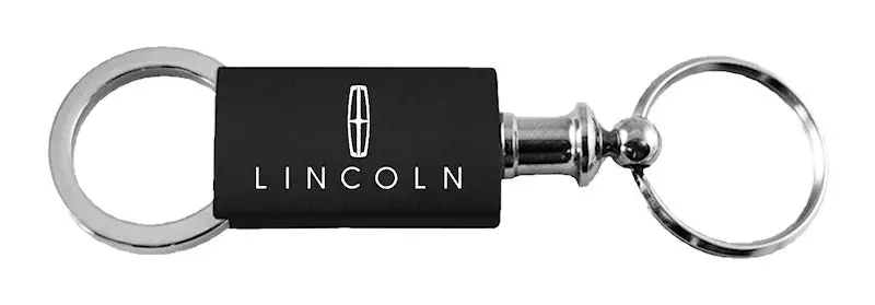 Lincoln Valet Pull Apart Key Chain (Black) 1