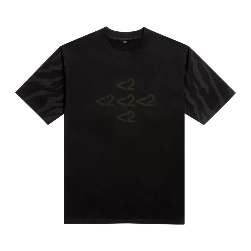 Logo Cross Print T-Shirt 1