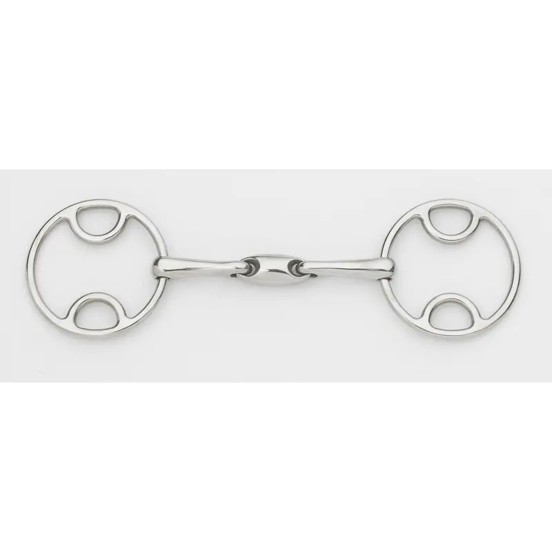 Loop Ring Oval Mouth Gag Bit 1
