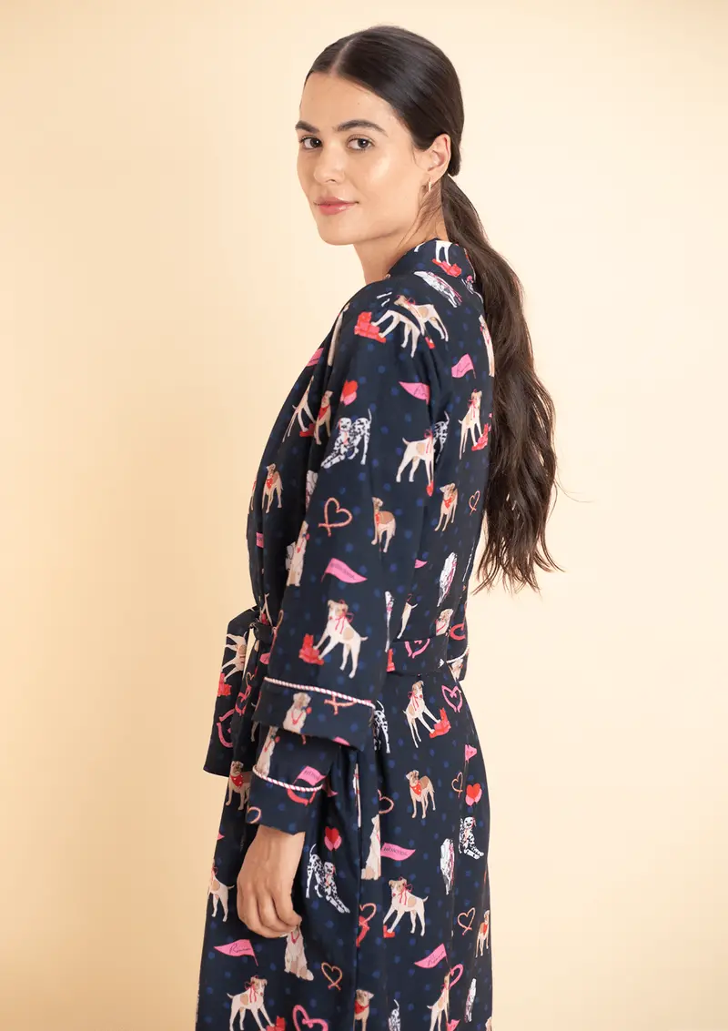 Loyal Luck Robe | Midnight Blue 1