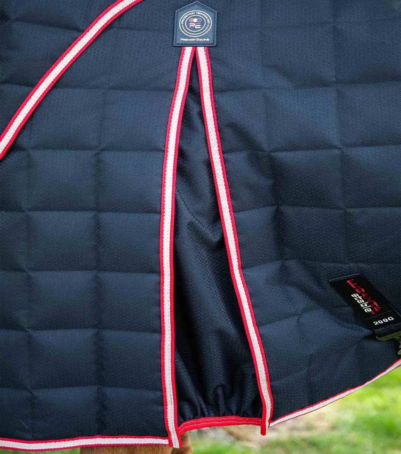 Lucanta 200G Stable Rug With Neck Cover Black 4