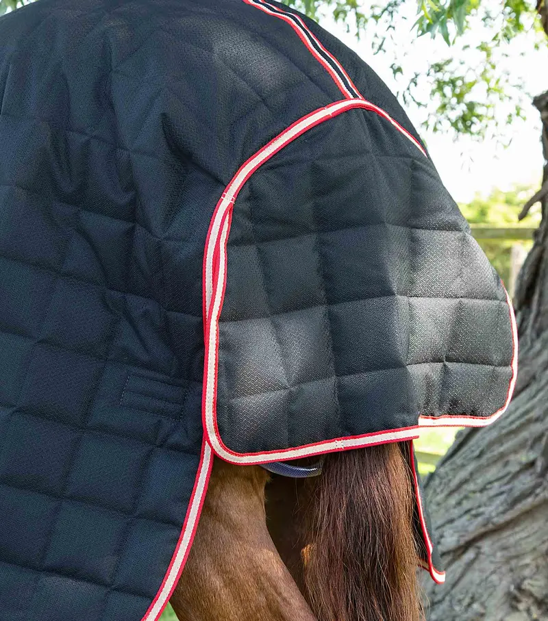 Lucanta 200G Stable Rug With Neck Cover Black 5