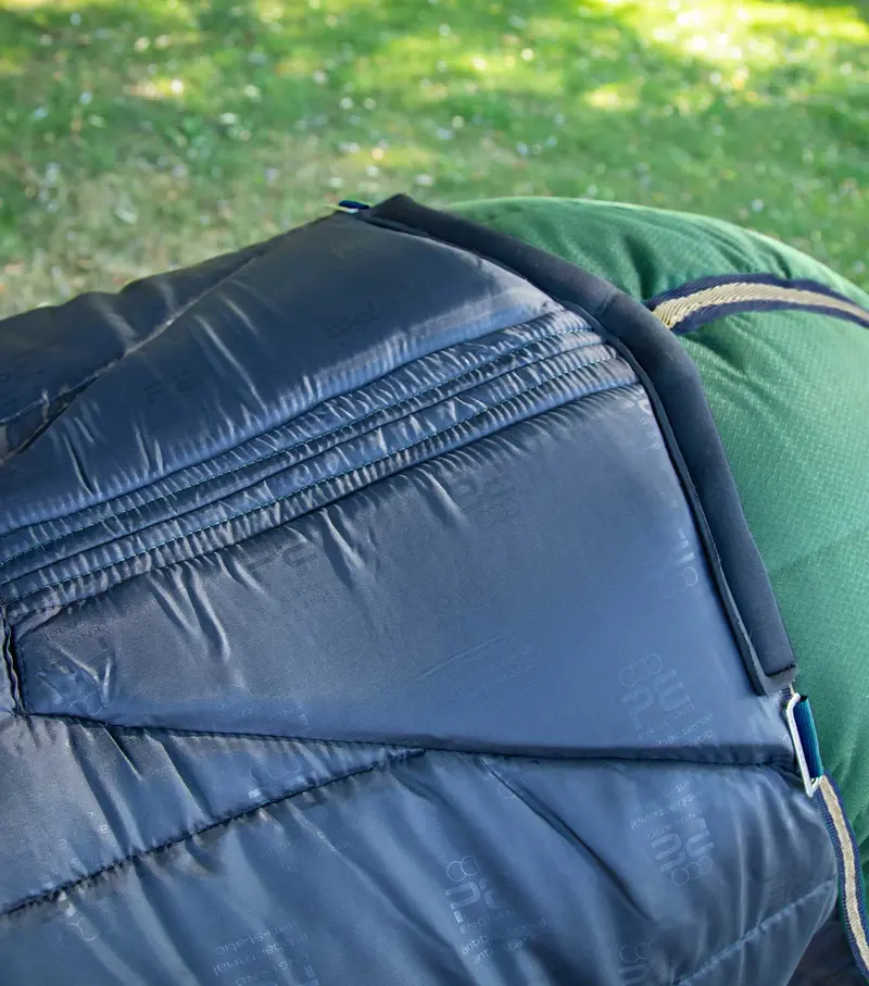 Lucanta 200G Stable Rug With Neck Cover Green 3