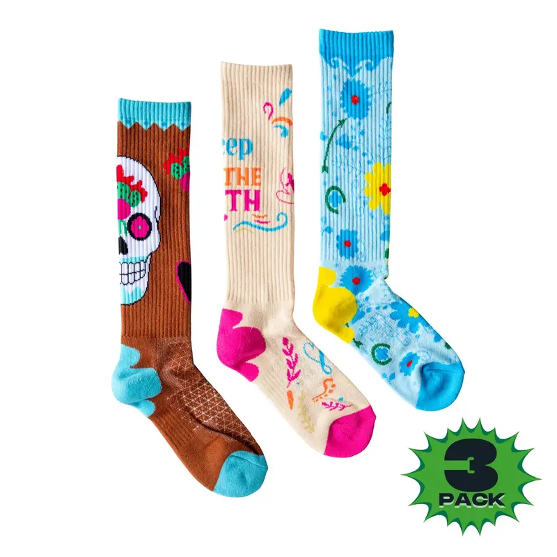 Lucky Chuck 3 Pack Performance Socks 1