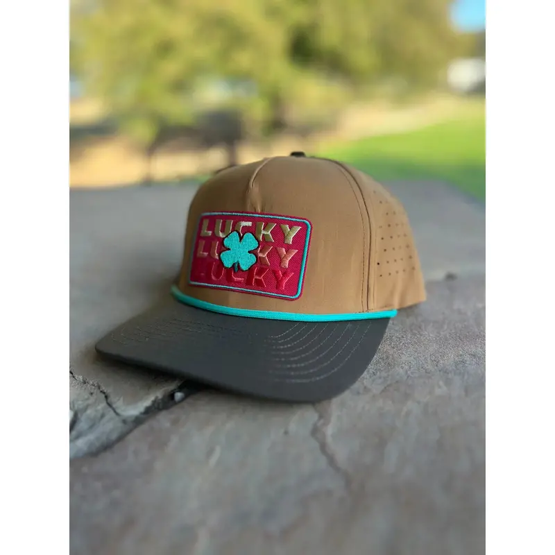 Lucky Gulf Red Trio Patch Hat 1