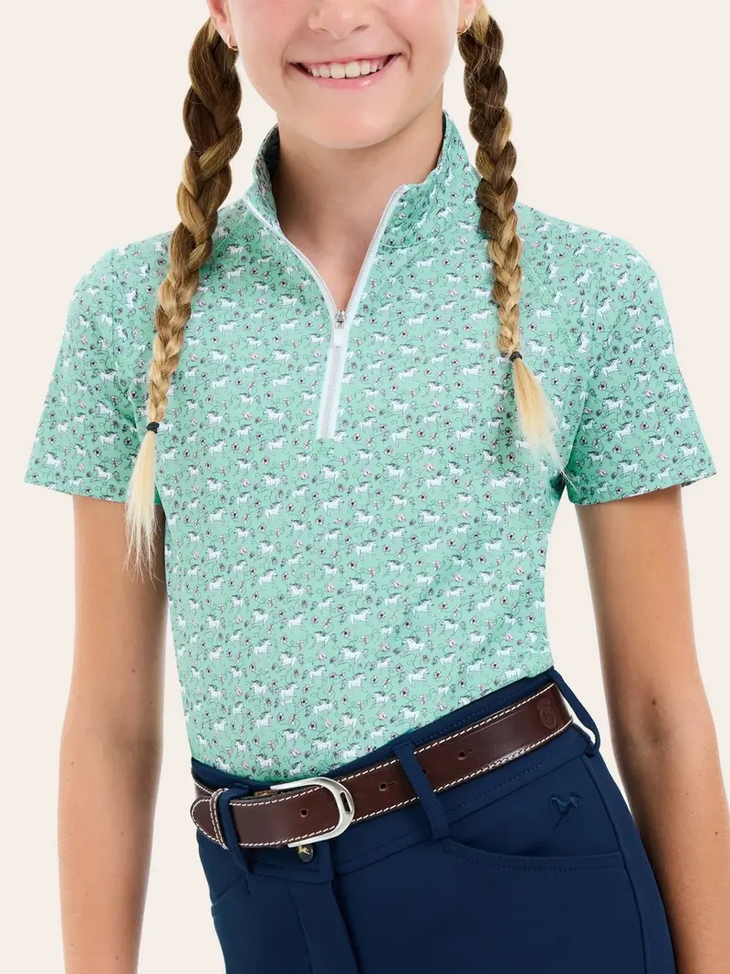 Lucy Jr. 1/4 Zip Shirt 1