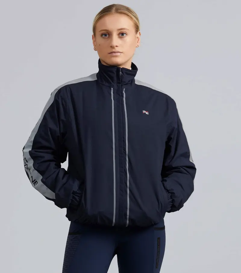 Lumen Reflective Unisex Riding Jacket Navy 1