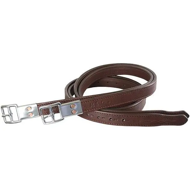 M. Toulouse Mtl Platinum Double Leather Stirrup Leathers 1