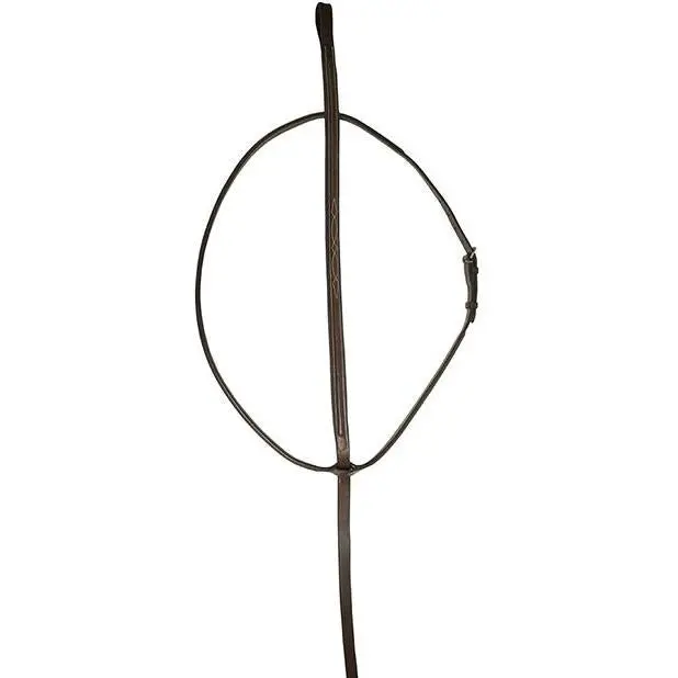 M. Toulouse Platinum Chocolate Liza Fancy Stitched Raised Standing Martingale 1