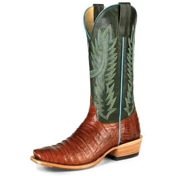 Macie Bean Brandy Caiman Belly Boot 1