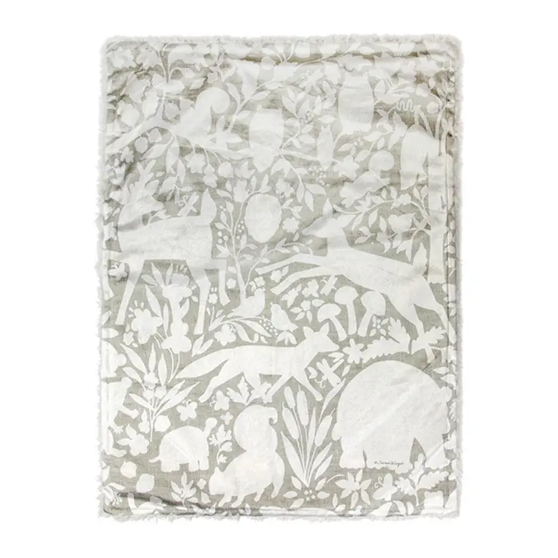 Manual Woodworkers  Fleece Blanket Throw 1