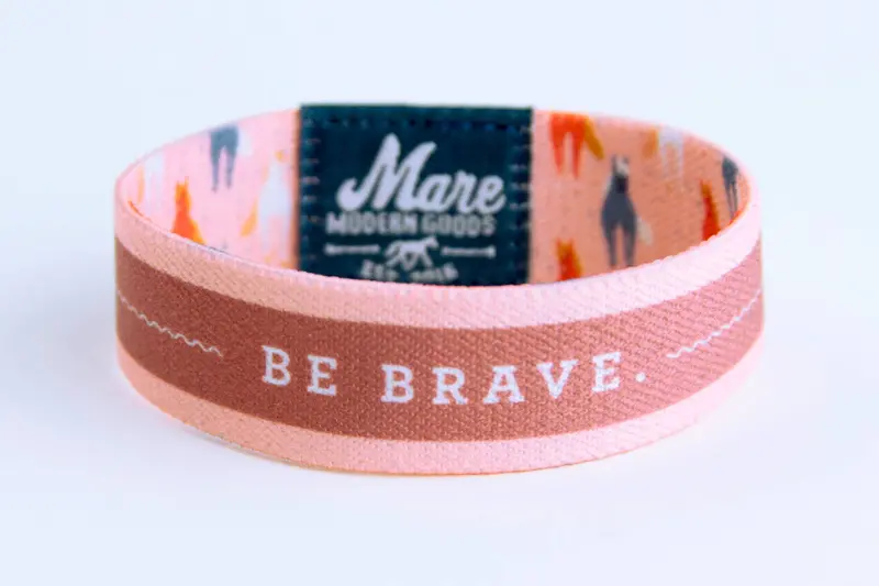 Mare Modern Goods - "Be Brave" Mindfilly Band (Ish) 2