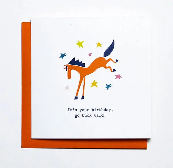Mare Modern Goods - Birthday Buck Card 1