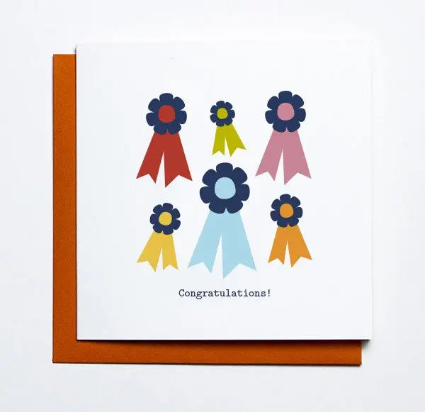Mare Modern Goods Congratulations Card 1