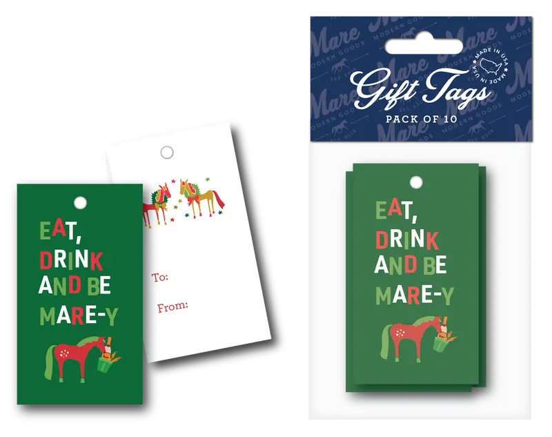 Mare Modern Goods - Eat Drink And Be Mare-Y Hangtags 1