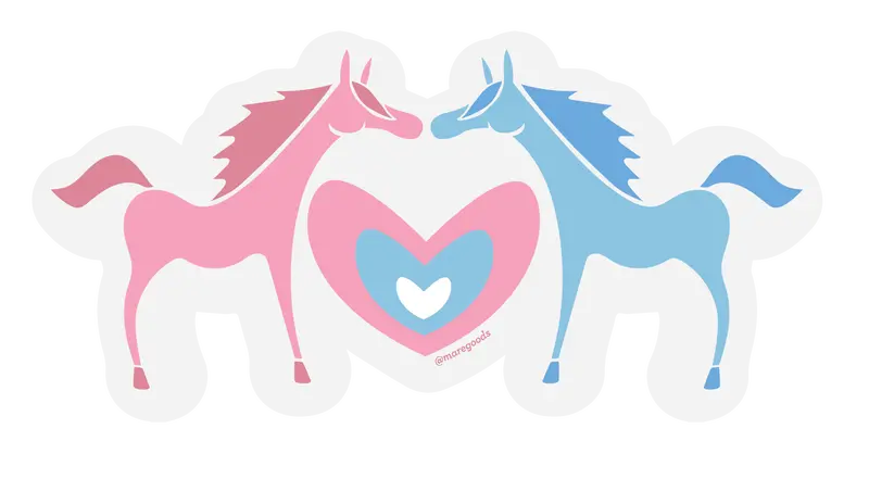 Mare Modern Goods - Pride Love Sticker 1
