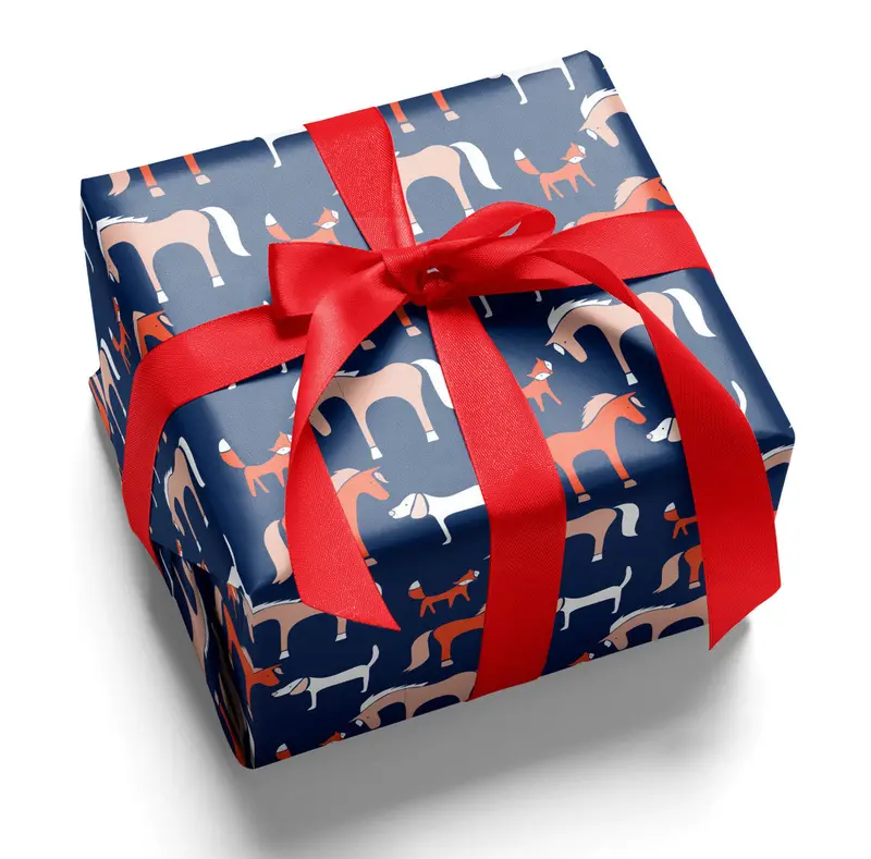 Mare Modern Goods Wrapping Paper - Foxy 1