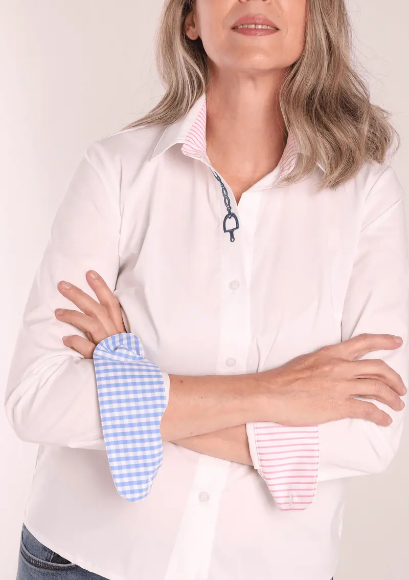 Margarita Shirt | Contrast Cuffs 1