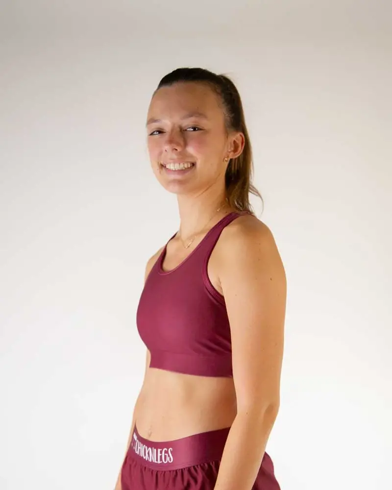 Maroon Og Sports Bra 1