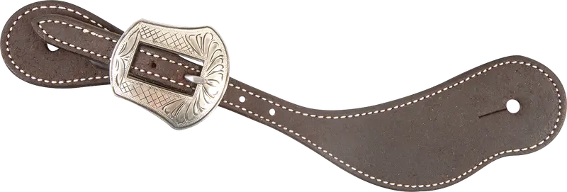 Martin Cowboy Roughout Spur Straps With Laramie Buckle 1