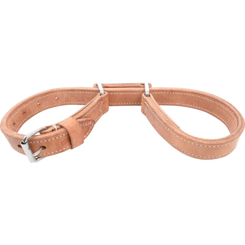Martin Double Stitched Harness Leather Hobbles 2
