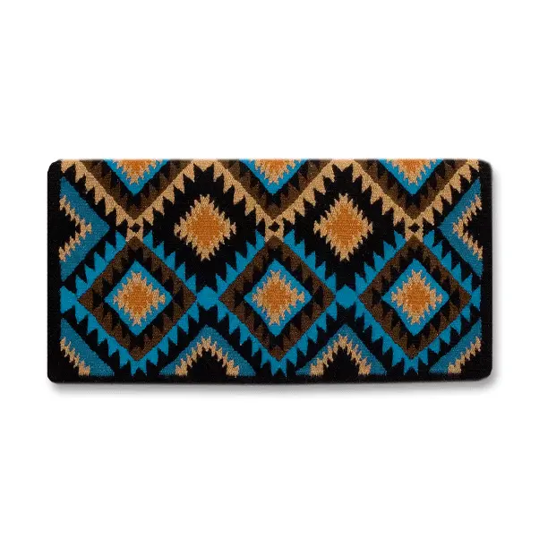 Mayatex Cactus Flower 40X34 Saddle Blanket 1