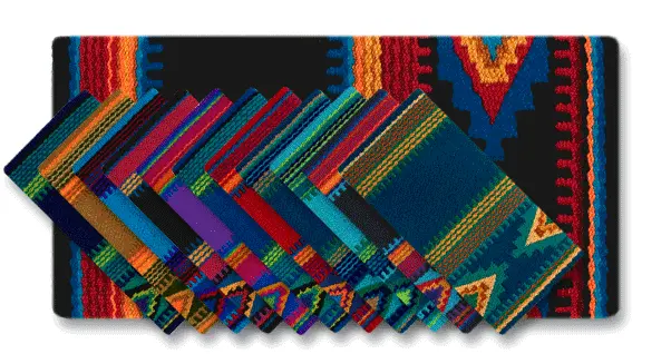 Mayatex Firecracker 36X34 Saddle Blanket 1