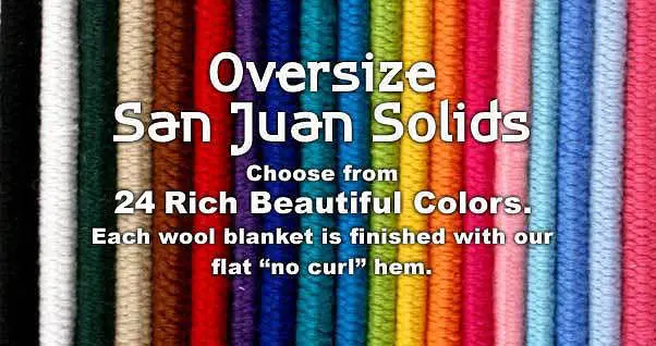 Mayatex San Juan Solid 38X34 Oversize Saddle Blanket 1