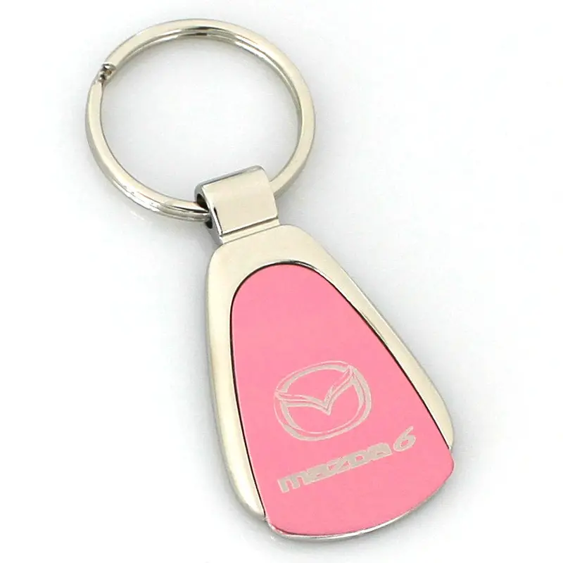 Mazda 6 Tear Drop Key Ring (Pink) 1