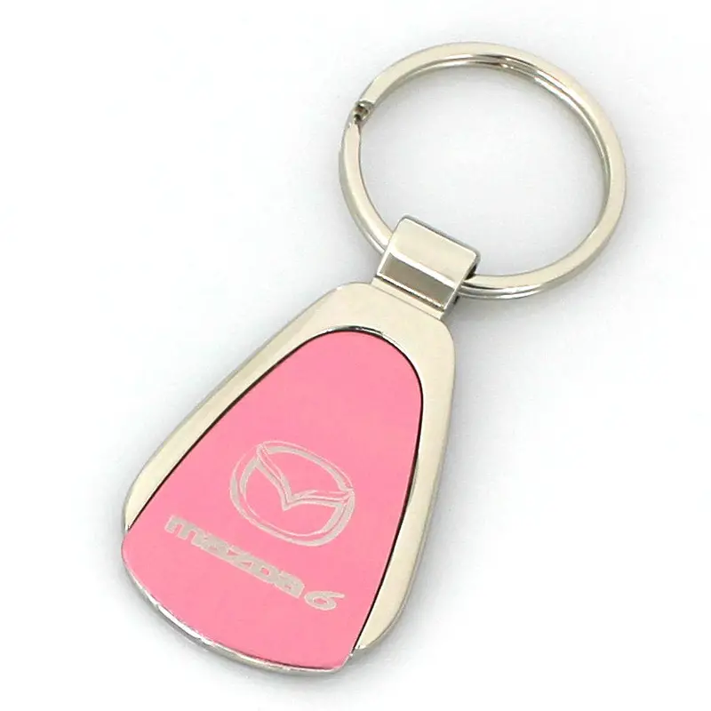 Mazda 6 Tear Drop Key Ring (Pink) 2