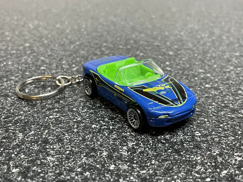 Mazda Miata Keychain Matchbox Hot Wheels Car First Gen 1990 1