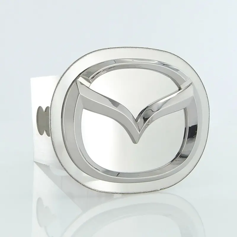 Mazda New Logo Hitch Cover (Chrome) 1