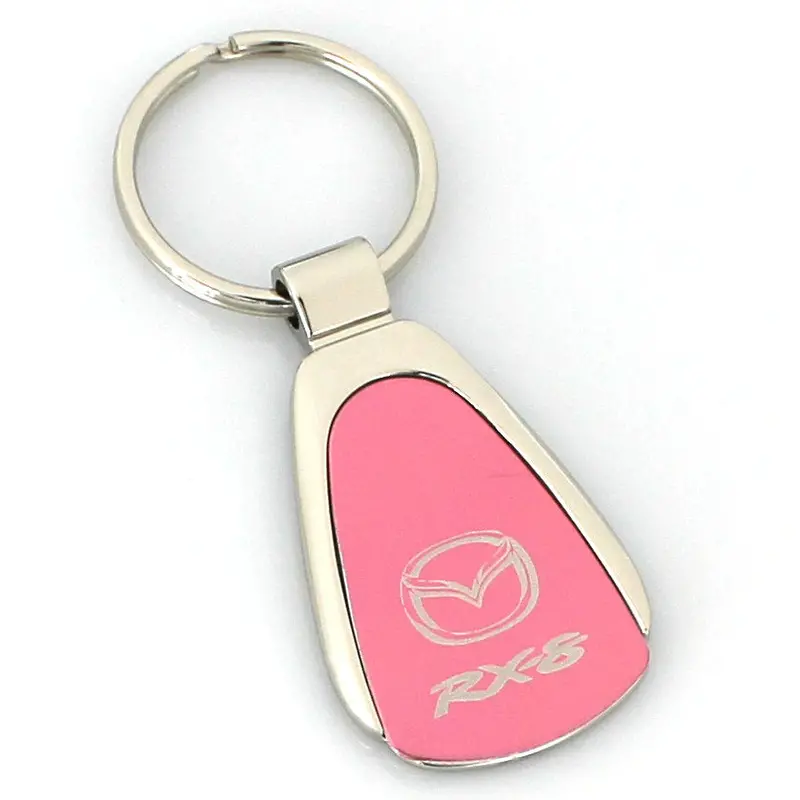 Mazda Rx8 Tear Drop Key Ring (Pink) 1